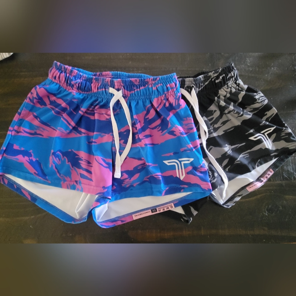 Women's Takedown Shorts 2 PAIRS!!